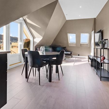 Penthouse Apartment In 베르겐 외부 사진
